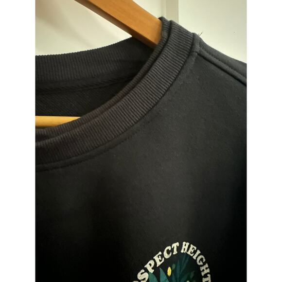 Goodfellow & Co Brooklyn Graphic Sweatshirt Men’s M Black Crewneck NWT - Picture 8 of 8